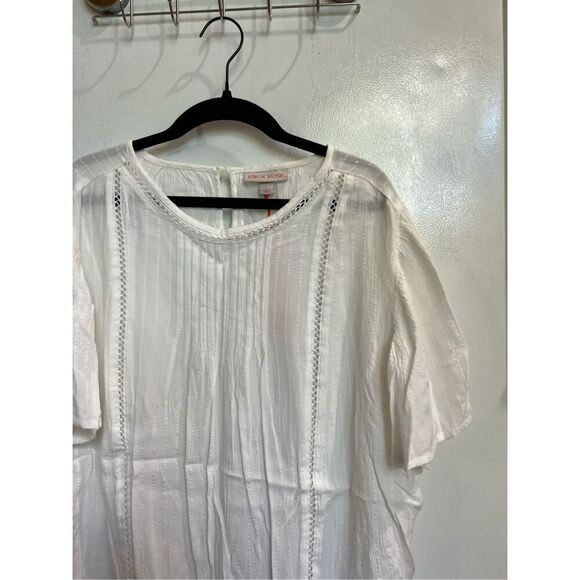 Knox Rose White Blouse Woman’s Size Large NEW - Picture 3 of 9